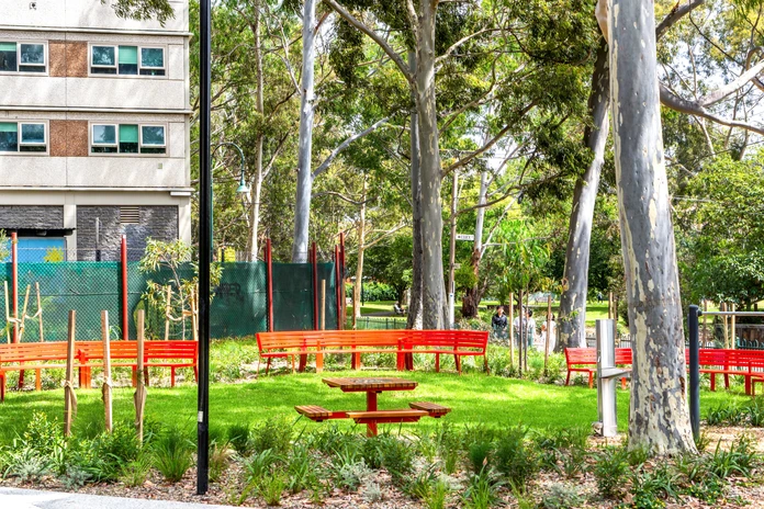 Prahran specialist disability accommodation melbourne outdoor area