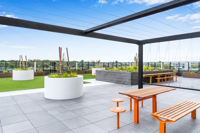 Prahran specialist disability accommodation melbourne rooftop terrace